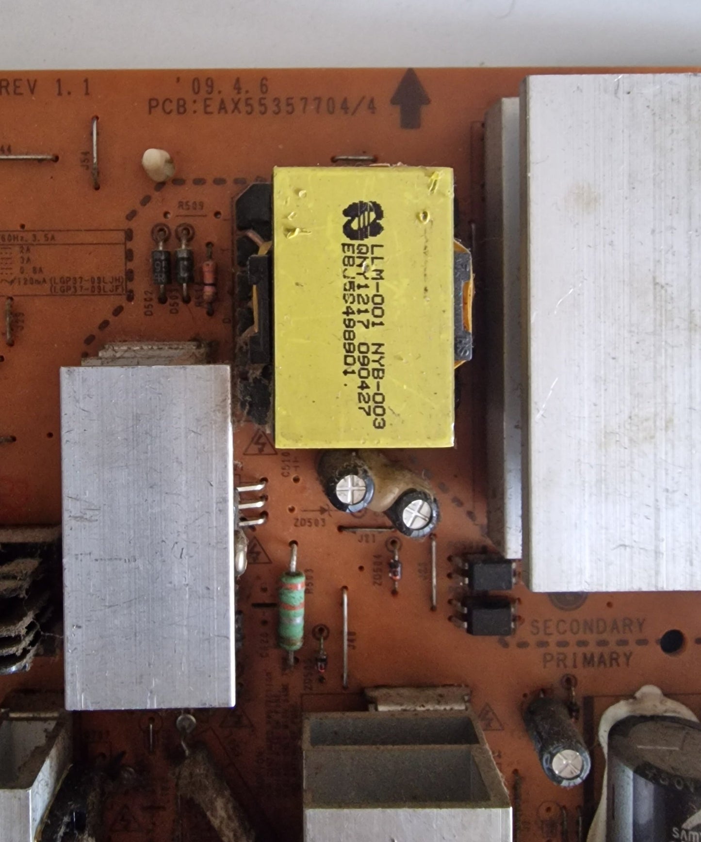 Fuente Alimentación EAX55357704/4 - PIEZASTV