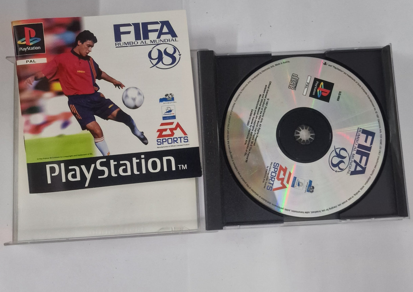 FIFA 98 RUMBO AL MUNDIAL PS1