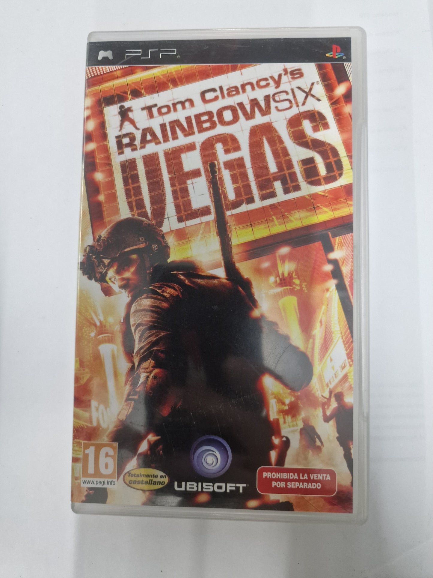 TOM CLANCYS RAINBOW SIX VEGAS PSP