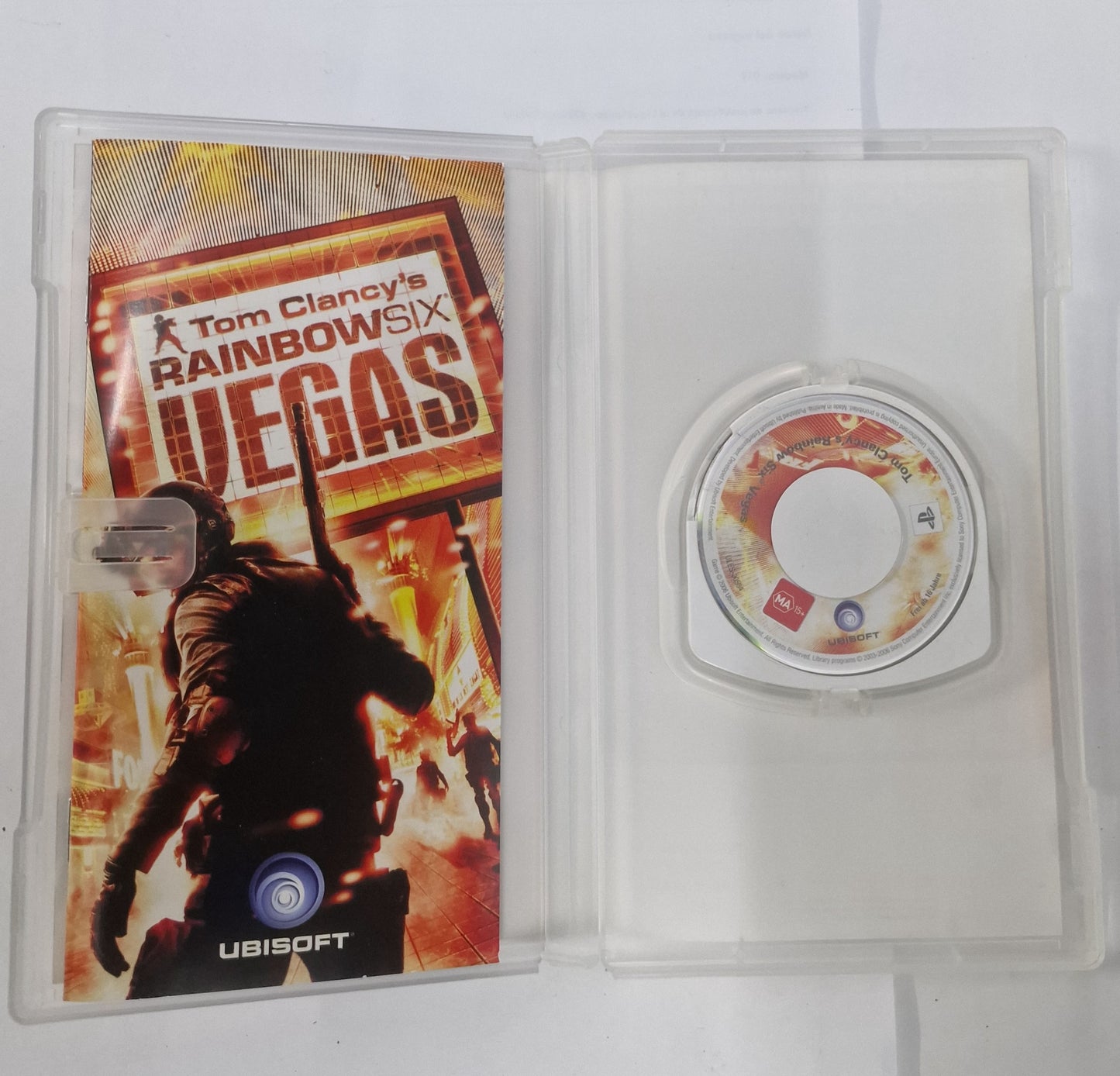 TOM CLANCYS RAINBOW SIX VEGAS PSP