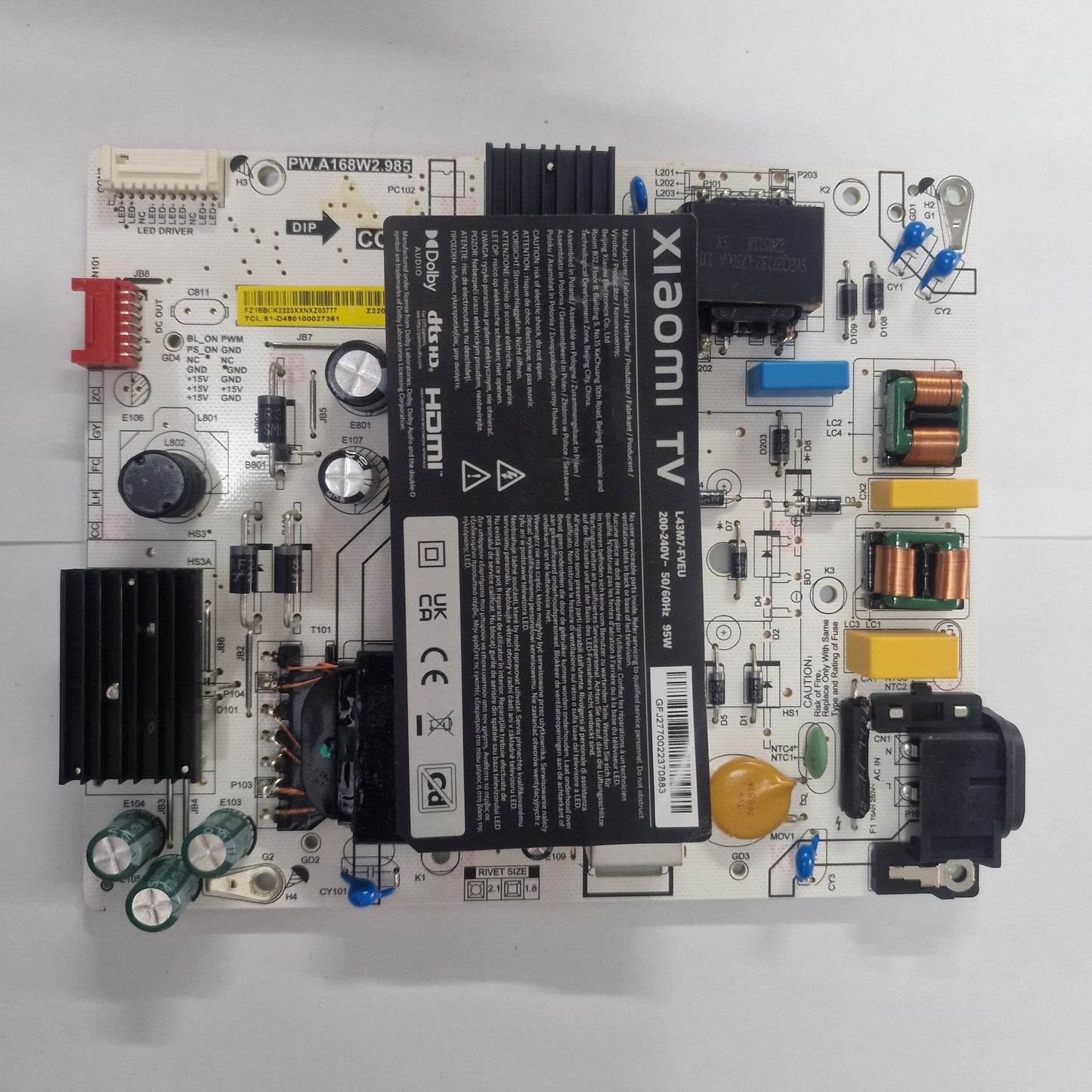 PW.A168W2.985 - Fuente de alimentacion - XIAOMI - L43M7-FVEU