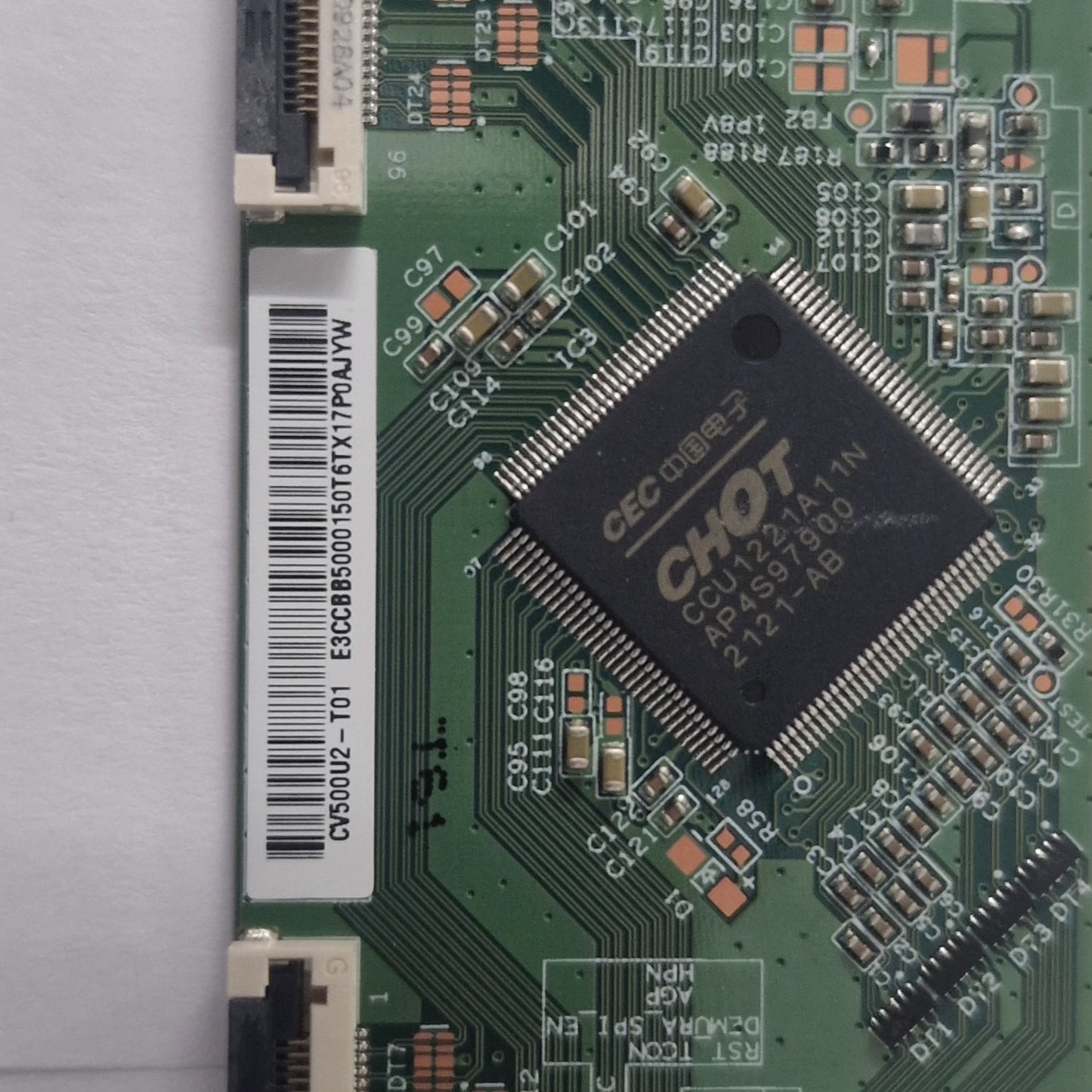 CV500U2-T01  E3CCBB5000150T6TX17P0AJYW  MODULO T-CON Td systems K50DLX14GLQ