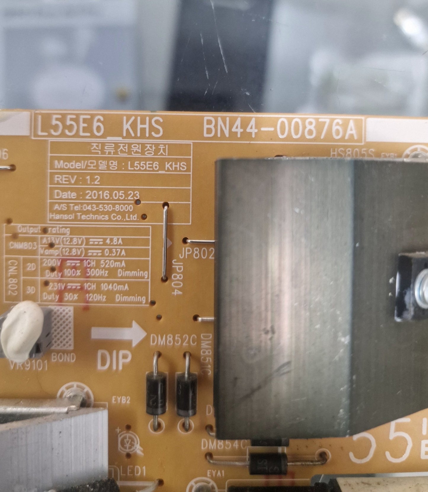 BN44 - 00876A - Fuente de alimentacion - Samsung - PIEZASTV