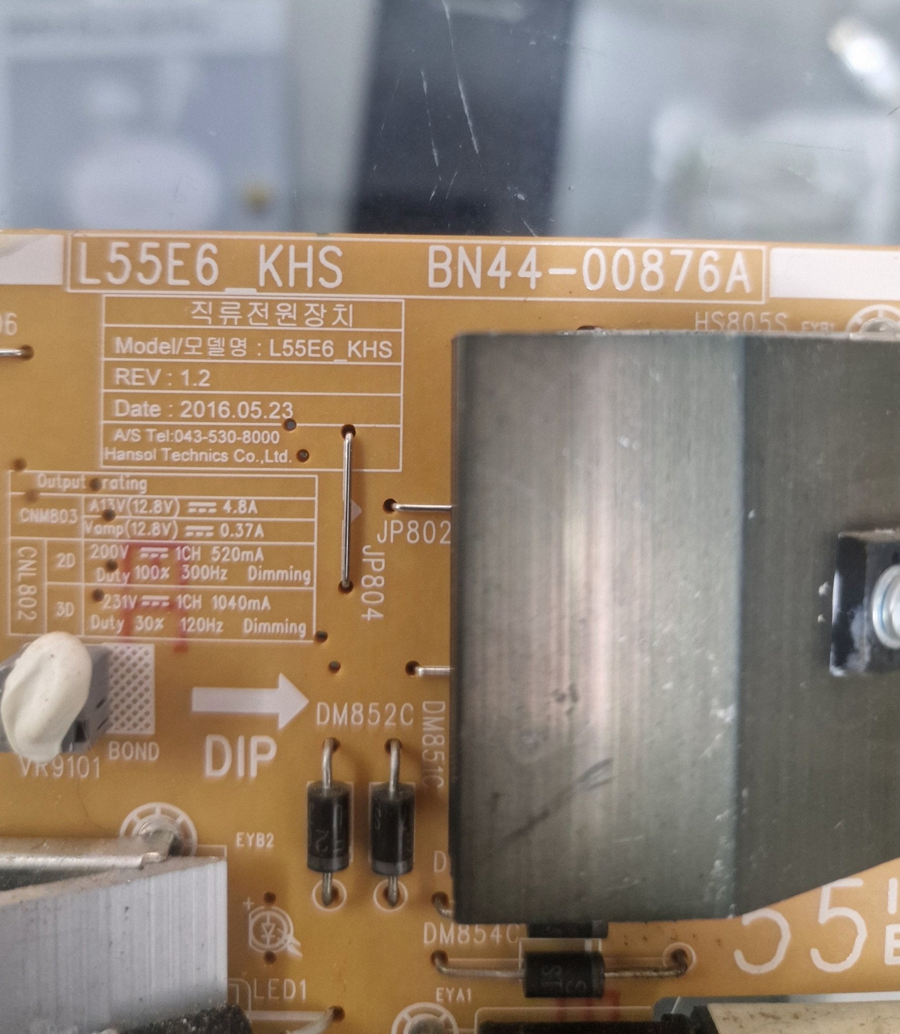 BN44 - 00876A - Fuente de alimentacion - Samsung - PIEZASTV