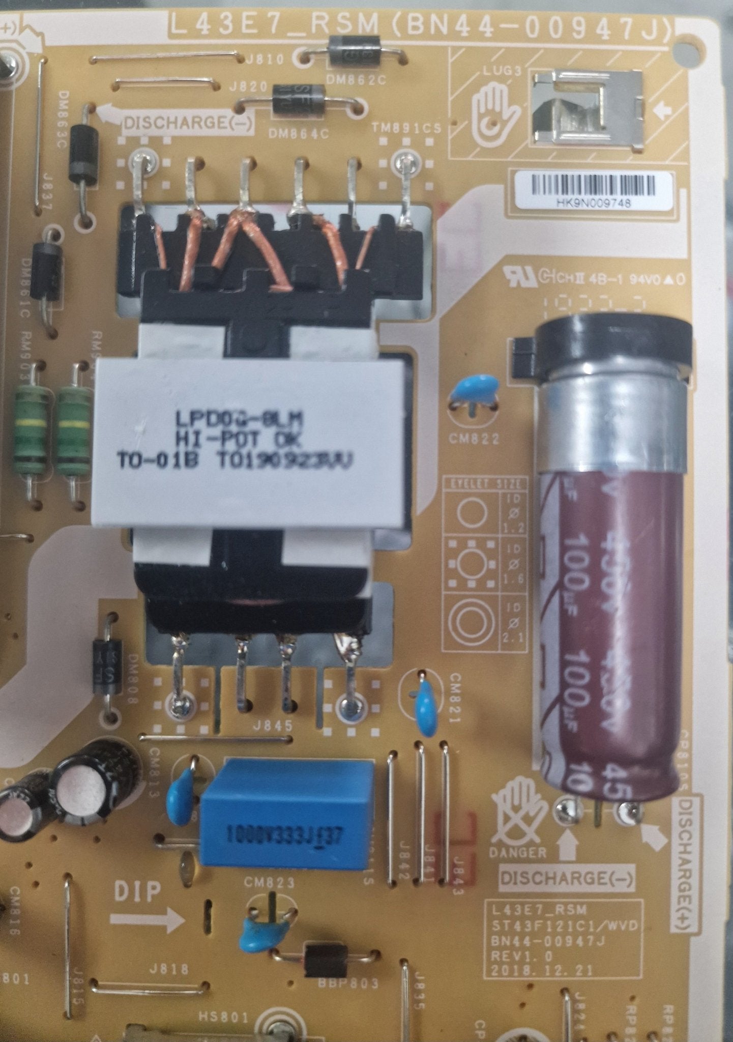 BN44 - 00947J - Fuente de alimentacion - Samsung - PIEZASTV