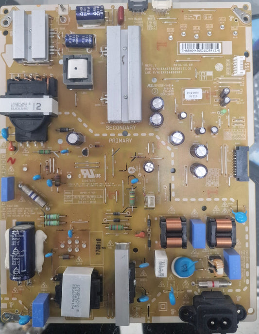 Fuente Alimentación LG 55UK6950PLB (1.3) EAX67362501 (1.3) EAY64450501, LGP55L - 17UL6 - PIEZASTV