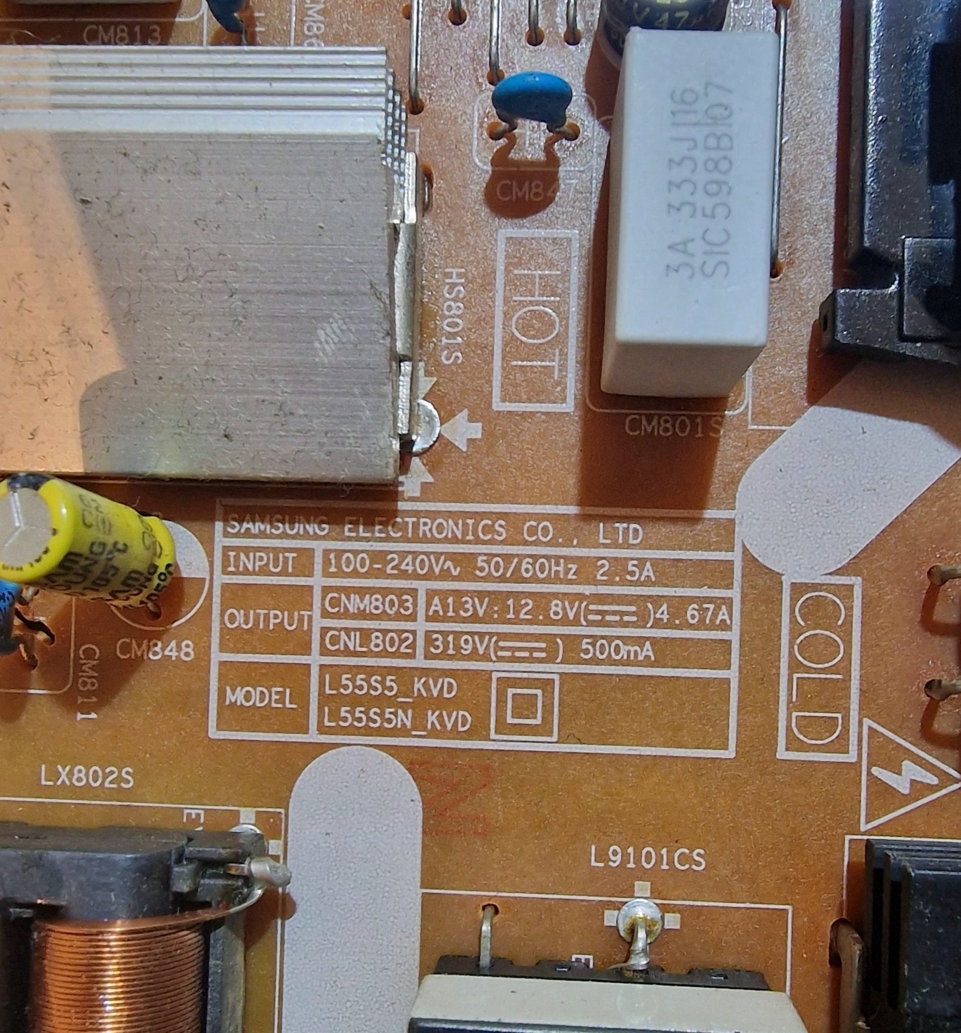Fuente de alimentacion BN41 - 02500A - PIEZASTV