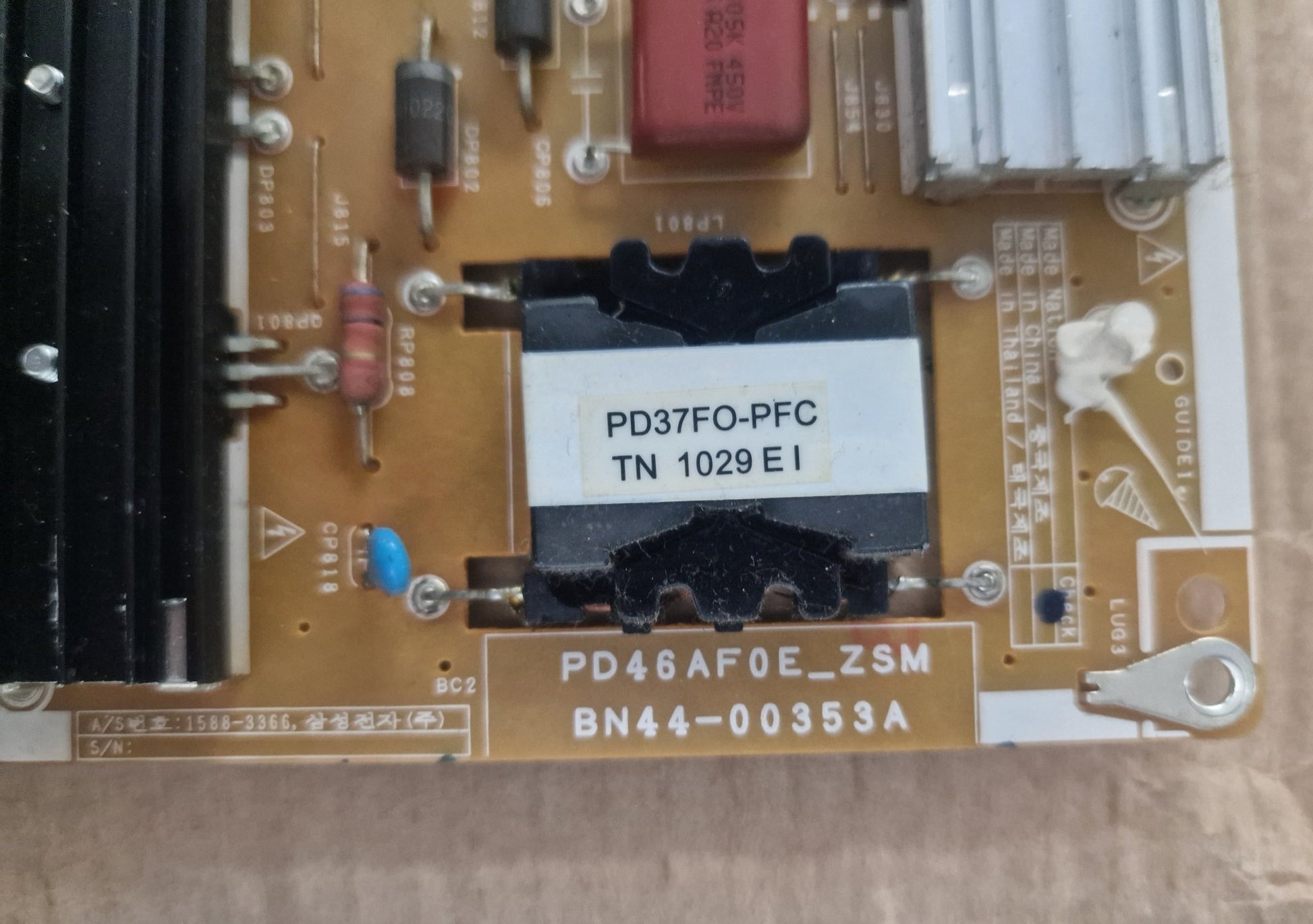 Fuente de alimentacion Samsung BN44 - 00353A - PIEZASTV