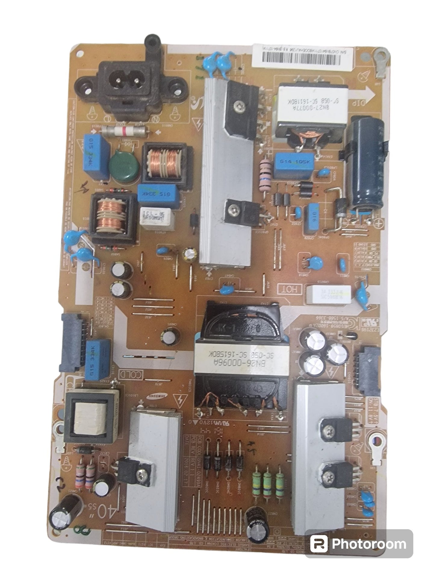 FUENTE DE ALIMENTACION SAMSUNG UE40JU6500K BN41 - 02499A - PIEZASTV