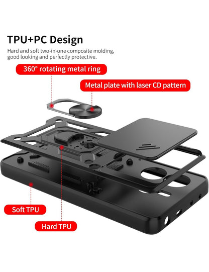 Funda para Xiaomi Redmi Note 14 5G (No compatible con la versión 4G).incluye 2 protectores de pantalla de cristal templado.