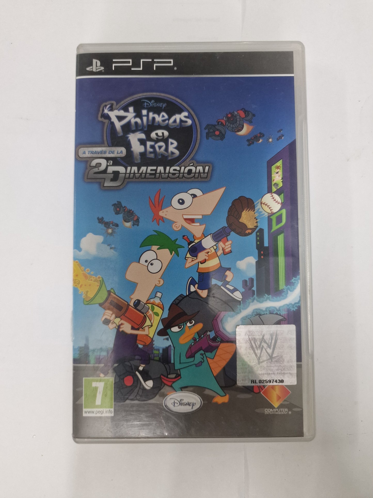 Phineas y Ferb 2º Dimensión PSP